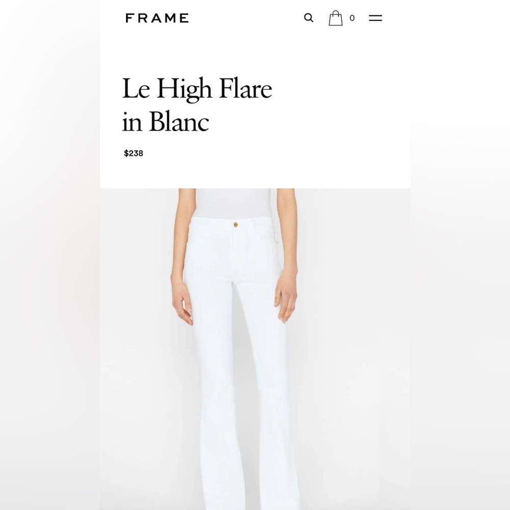 Frame Jeans NWT